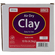 Air Dry Modeling Clay, 10 Pounds, White   553182234